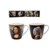 Objets & Cadeaux Compagnie Anglaise des Th茅s | Coffret Mugs Joconde/J.Fille Perle - Contenance : 45 Cl