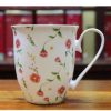 Objets & Cadeaux Compagnie Anglaise des Th茅s | Mug Fleurs Romantiques - Contenance : 35 Cl